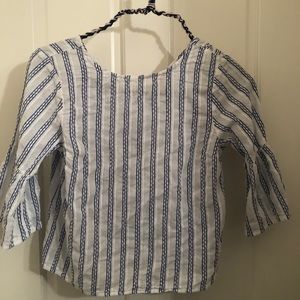 A stripped shirt!